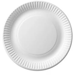  Papírtálca kerek D 18 cm 100 db/csomag, fehér (RR57279)