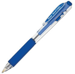 Pentel Rollertoll zselés 0.35mm, háromszög fogózóna K437-C Pentel Wow, írásszín kék (RRK437C)