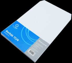 Bluering Boríték TC/4 öntapadó bélésnyomott 229x324mm Bluering® 25 db/csom fehér (RR47695)