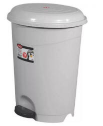 PLANET Szemeteskuka pedálos műanyag 50 literes szürke UP130-002 (RR42598)