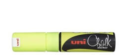 uni Krétamarker folyékony 8mm, Uni-Posca PWE-8K fluor sárga (RR62870)