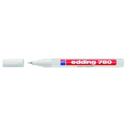 edding Lakkmarker 0, 8mm, kerek Edding 780 fehér (RR7580114006)