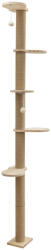 Kerbl Timber kaparófa - barna, 19x16x208 cm