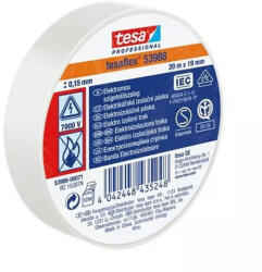 TESA Szigetelőszalag 19mmX20m Tesa fehér (RR34312)