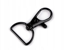 Stoklasa Fém karabiner csavarhúzóval, fekete, 18 mm, 5 db (090573_271421_16781)