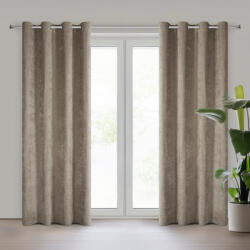  Vani zsenília sötétítő függöny Sötét bézs 140x250 cm