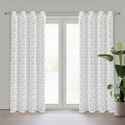  Jasmin Eva Minge függöny Fehér 140x250 cm - brightenzi - 28 405 Ft