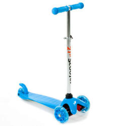  Háromkerekű LED-es roller - kék