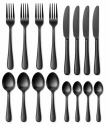 Wagner Home Alpina fekete 16 részes evőeszköz szett (WH-ALPINA-FEKETE-16-RESZES-EVOESZKOZ-SZETT)