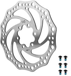  Kukirin 140 mm féktárcsa (6 csavaros, flower-shape)