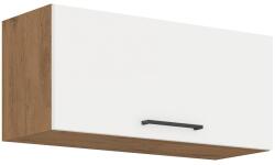 Lempert Niki 30. konyha 80 GU-36 1F 80x36x31cm fényes fehér/lancelot tölgy