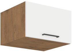 Lempert Niki 30. konyha 60 NAGU-36 1F 60x36x57cm fényes fehér/lancelot tölgy