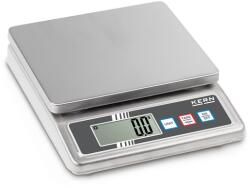 KERN FOB 5K-3NS (5kg/1g) rozsdamentes, IP65-ös védettségű, HACCP kompatibilis digitális asztali mérleg (FOB 5K-3NS)