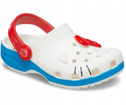 Crocs Iam Hello Kitty Classic 209454-100 fehér papucs crocsy C13 30-31 (209454-100 Classic Hello Kitty Iam Clog white)