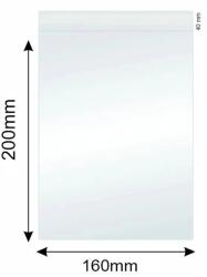 ambalaje365 Pungi Polipropilena pentru Alimente/Textile, 160x200mm, Autoadeziv, Transparent, 40m, 100Buc/Set (BZL-0224)