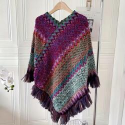 24Bottles Poncho Cowboy poncsó pocahontas Western szőtt ágytakaró Boho (PON15)