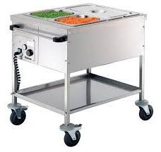 BARTSCHER Cărucior pentru servirea alimentelor Bartscher 2 x 1/1 GN
