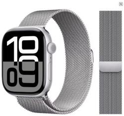 Hoco Curea Hoco - Compatibilă cu Apple Watch - Țesătură Metalică - Cataramă Magnetică - Negru - 44/45/46/49 mm