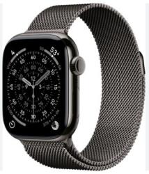 Hoco Curea Hoco - Compatibilă cu Apple Watch - Țesătură Metalică - Cataramă Magnetică - Gri Antracit - 44/45/46/49 mm (WZ5565)