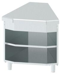 INFRICO Dulapior tip bufet de colt INFRICO SSAC45, latime 88 cm, inox Bufet