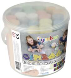 GIMBOO Creta colorata XXL, pentru pardoseala de exterior, 20 buc/galeata, GIMBOO (GB-17234429-99)