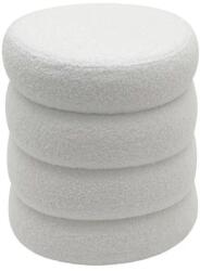 IV Interior Concept Taburete cu spatiu de depozitare, VOGUE 40cm boucle alb (A-48640 VC)