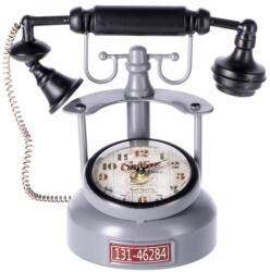 AdTrend Ceas masa Telefon Retro fier multicolor 29 x 16 x 24 cm (100679B) Ceas