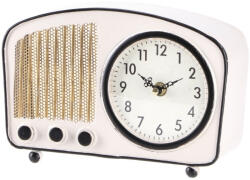 AdTrend Ceas masa Radio Retro fier 23 x 8, 5 x 16 cm (100673A) Ceas