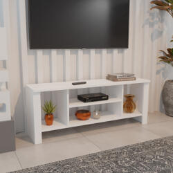 FDY Comoda TV Sereva, culoare alb, 120 x 30 x 47 cm