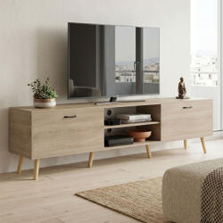 FDY Comoda TV Goryna, culoare sonoma, 180 x 35 x 48.6 cm