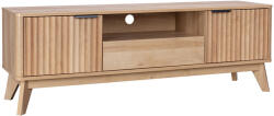 FDY Comoda TV Hameva din MDF, nuanta naturala, 145 x 39.5 x 49 cm