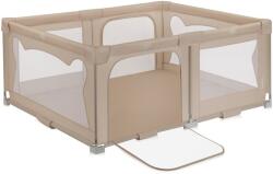 Lionelo Tarc de joaca copii, Lionelo, Florence Easy Fold, 150 x 180 x 75 cm, Pliere, depliere automata, Include geanta de transport, Din (LO-FLORENCE_EASY_FOLD_BEIGE_SAND)