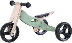 Free2Move Bicicleta/tricicleta fara pedale, Free2Move, Din lemn, 2 in 1, Functie de bicicleta echilibru, Scaun reglabil, Roti ajustabile, Manere antiderapante, Varsta 1-3 ani, Conform cu standardele europene EN