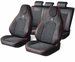 AVEX Set huse scaune auto Premium, model BLAZE Torque, design Sportiv, universale, ergonomice, Piele Ecologica cu insertii textile, (AVX-USVG58)
