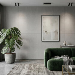 Polaris WPC панел за стена Persian Linen със сив текстилен ефект | 288 x 122cm | Цена 74, 38€