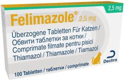 Dechra Felimazole, 2.5 mg/ 100 comprimate