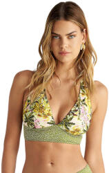 Blu4U Topuri De Bikini Triunghi Cupe D Cu Burete Floral Verde (26366284d-16) Costum de baie dama
