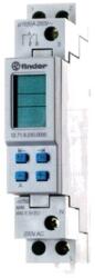 FINDER Întrerupător cu Temporizator 1min-7zile SPDT IP20 (12.71.0.024.0000)