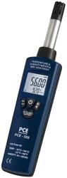 PCE Instruments Termohigrometru LCD - Măsurare Umiditate 0-100% RH, Acuratețe ±1°C (PCE-555)
