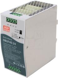 MEAN WELL Modul Buffer pentru Șină DIN 24VDC 40A (DBUF40-24)