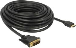 Delock Cablu DVI-D (18+1) la HDMI, 10m, bidirecțional, 30AWG (85587)