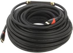 VCOM Cablu HDMI 1.4 30m, negru, aurit (CG525-R-30.0)