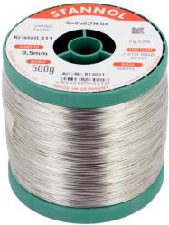 STANNOL Cositor fără plumb STANNOL Sn99, 3Cu0, 7 NiGe 0, 5mm 500g bobină (813021)