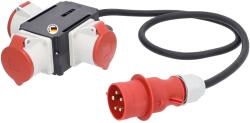 as - Schwabe Tablou electric AS SCHWABE 5G6mm2 1, 5m negru 3 prize 32A cod 60529 (60529)