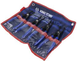 KING TONY Set Clești pentru Inele de Blocare 4 Bucăți cu Etui (42154GP) Cleste