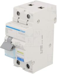 HAGER Întrerupător RCBO 16A 30mA 1P+N 240VAC IP20 (ADA516D)