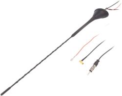 4CARMEDIA Antena Auto 4CARMEDIA 0, 41m AM DAB FM cu Amplificator 10dB 12V și Cablu 5m (ANT.40)