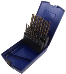 DKM Burghie cu cobalt pentru metal - Set de 19 bucăți (2812-2019) Burghiu