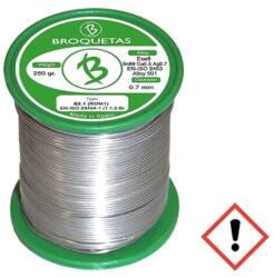 BROQUETAS Sârmă de lipit fără plumb 0, 7mm (ECO5-07/025H)