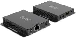ASSMANN Extender HDMI 2.1 DIGITUS cu IRDA și RJ45, prelungitor HDMI 4K HDR, 40m, negru (DS-55342)